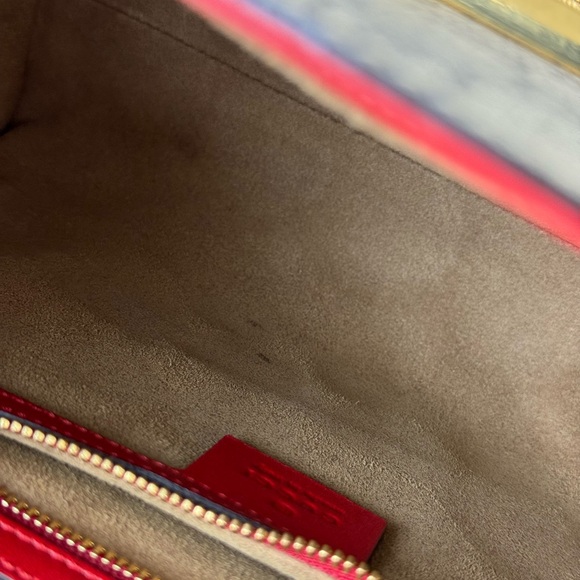 Gucci Padlock GG Coated Canvas And Leather Top Handle Bag - Picture 13 of 16